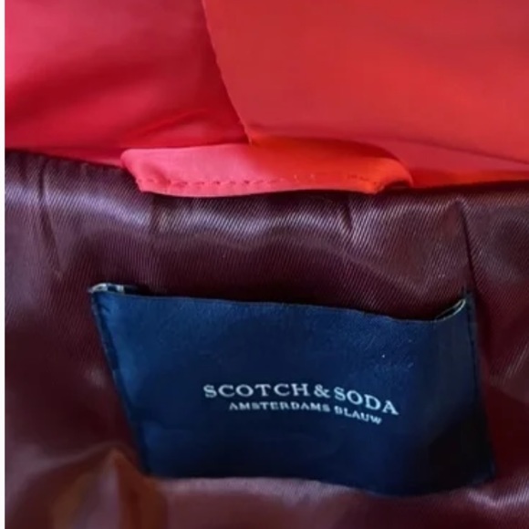 🔥🔥Scotch & Soda Red Satin Puffer
Bomber Jacket🔥🔥 - Picture 4 of 6